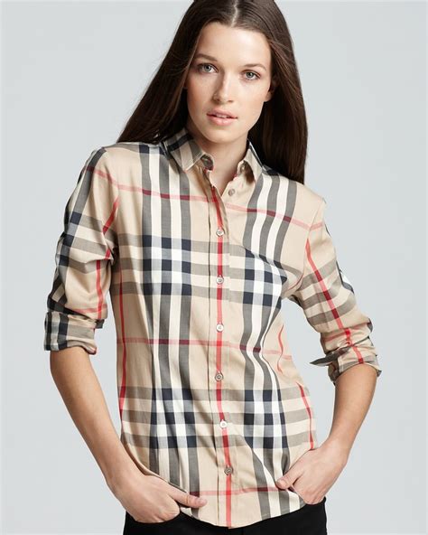 burberry shirt sale women's